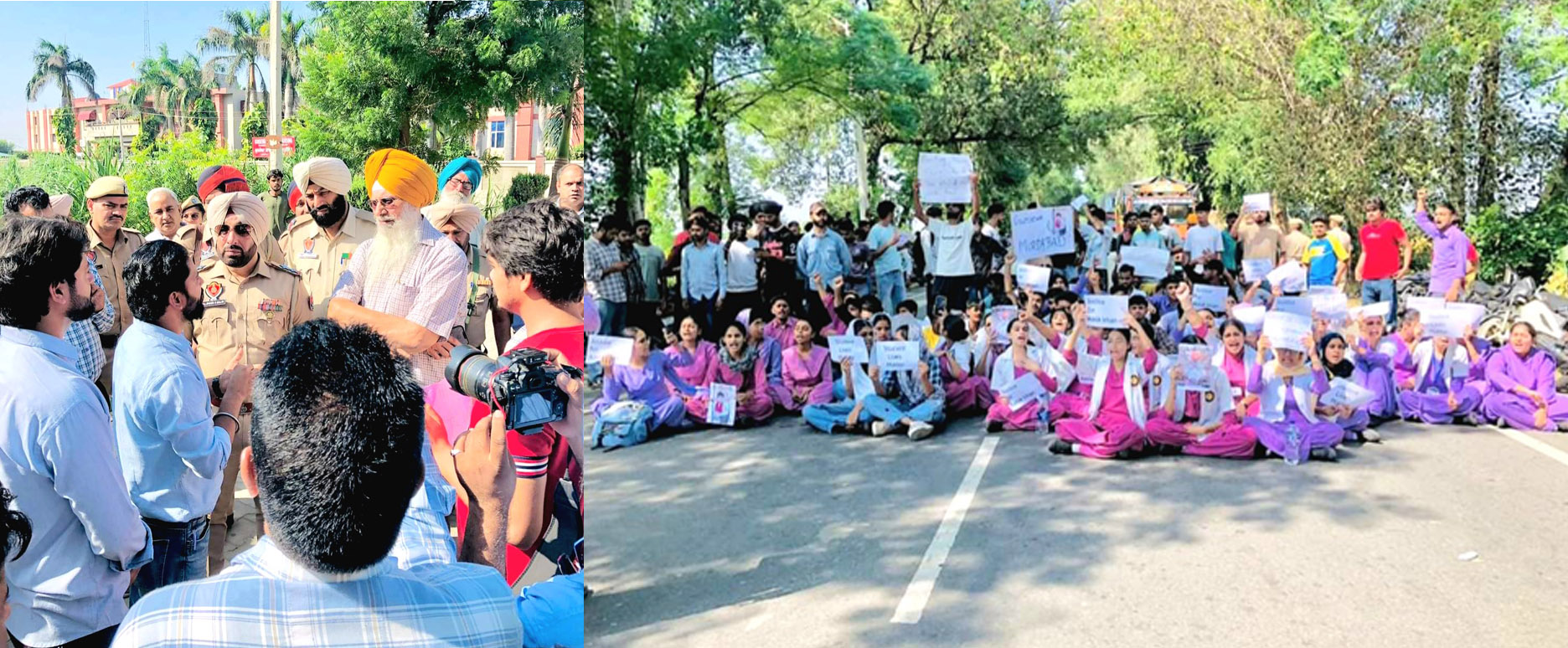 A student of Gurseva Nursing College Panam committed suicide